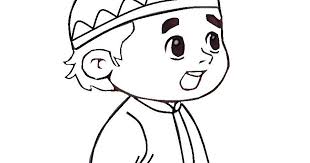 Mari mewarna gambar upin dan ipin 1 coloring books comics color. Konsep 37 Upin Ipin Hitam Putih Cute766