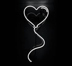 Looking for the top neon aesthetic wallpapers? Heart Neon Glow In The Dark Wallpaper