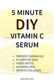 minute diy vitamin c serum recipe