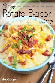 Creamy Potato Bacon Soup Recipe Creamy Potato Bacon Soup Potato Bacon Soup Bacon Soup