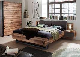 Industrial mobel bett caseconrad com. Bettanlage Dover Im Industrial Design Set Bett Mit 2 Nachttischen Online Kaufen Otto