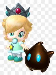 She has a pacifier similarly to baby peach and baby daisy except that baby rosalina's is gold. Have You Ever Wanted To Play As A Baby Counterpart Mario Kart Baby Rosalina Free Transparent Png Clipart Images Download