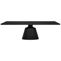 Some foldable dining tables can be used as a small corner table when not being used in its full form. Linden Dining Table Wayfair