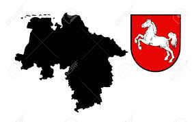 Niedersachsen ist das zweitgrößte der 16 bundesländer der bundesrepublik deutschland. Hohe Ausfuhrliche Vektorkarte Niedersachsen Niedersachsen Karte Hohe Ausfuhrliche Schwarze Schattenbildillustration Lokalisiert Auf Weissem Hintergrund Provinz In Deutschland Niedersachsen Wappen Lizenzfrei Nutzbare Vektorgrafiken Clip Arts