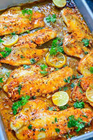 Spicy Lemon Garlic Baked Tilapia Tilapia Recipes Healthy Tilapia Recipes Easy Fish Recipes Healthy
