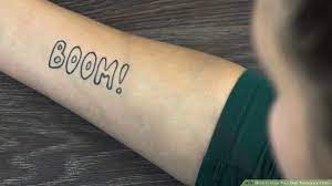 Applying baby oil can help to remove the tattoo but you will still need to scrub. 5 Ways To Draw Your Own Temporary Tattoo Wikihow