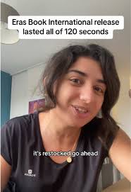 Reliving the tickets war every time they release something is frankly  exhausting… #taylorswift #swiftie #swifttok #erastour #erastourbook