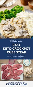 Steak dust, onions, a1 steak sauce, minced garlic, cream cheese and 9 more. Grandma Approved Crockpot Cube Steak And Gravy Keto Pots