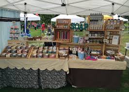 The Craft Booth Table Display Tips Ideas Craft Fair Table Craft Show Displays Craft Fair Display Table