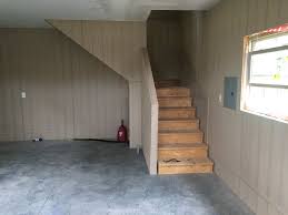 Rv garage stairs great work from our customer russ cederholm who created these garage stairs with our stair stringers to make great use of his available space. Garage Concrete Services Morris Brothers Construction