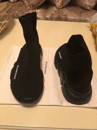 Balenciaga Socks Black And Yellow All Black Balenciaga Sock Sneakers Great Price I Have Sizes Make Me A Offer All Black Balenciaga Sneakers Outfit Socks Sneakers