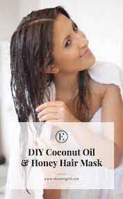 If it's still sticky, don't be afraid to add more olive oil to the mix (option to add a vitamin e capsule for even more hair benefits.) Homemade Coconut Oil And Honey Hair Mask The Everygirl
