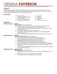 Best Restaurant Cashier Resume Example Livecareer