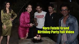On the occasion of nora fatehi's birthday, we're looking back at some of her top fashion moments. Nora Fatehi Birthday Grand Party Celebration Varun Dhawan Sunil Grover Karishma Tanna Youtube