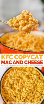 This one bowl mac and cheese is great to make when you're tired of cafeteria meals. Kfc Mac And Cheese Copycat Recipe Dinner Then Dessert