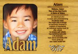 Personalized Name Profile Laser Engraved Wood Picture Frame Magnet