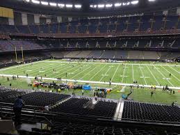 Mercedes Benz Superdome View From Club Level 334 Vivid Seats