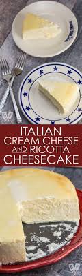 Italian Cream Cheese And Ricotta Cheesecake Rich Decadent Recipe Ricotta Cheesecake Cheesecake Desserts
