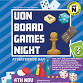 UON Board Games Night event in Northampton