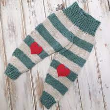 Striped Baby Pants Free Knitting Pattern Love Life Yarn