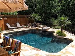 Above ground swimming pool designs with waterfalls for beautiful landscaping ideas. 27 Small Inground Pool Ideas Garden Outline