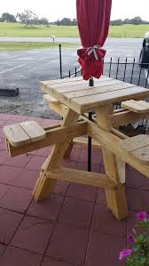 Open Box Never Used Hi Top Picnic Table S Unique Design Design Never Palletideas Pi Diy Picnic Table Wood Pallet Recycling Diy Pallet Projects