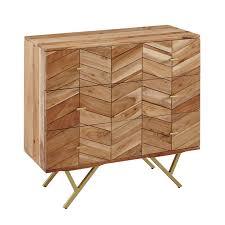 Biete einen couchtisch aus massivholz mit zwei großen schubladen zu beiden seiten herausziehbar sowie eine. Sideboard 90x86 5x40 Cm Akazie Massivholz Metall Anrichte Kommode 3 Schubladen Hoher Kommodenschrank Holz Massiv Standschrank Wohnzimmer Swisshandel24 Wir Verschonern Ihr Zuhause
