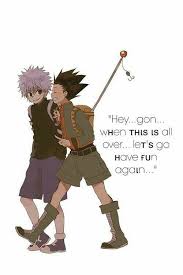 Jul 19, 2021 · hunter x hunter wallpaper and scan gallery minitokyo. Anime 1020216 Hunter X Hunter Killua Zoldyck And Gon On Favim Com