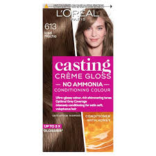 One can play with various shades of this color to create a different look. L Oreal Paris Casting Creme Gloss Semi Permanent Hair Dye Iced Mocha Brown 613 Sainsbury S