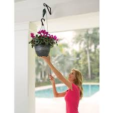Bird Feeder Pulley System The Planter And Birdfeeder Pulley System Hammacher Schlemmer Plants Planters Pulley