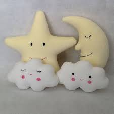 12 Smiling Star Stuffed Star Light Yellow Handmade Etsy Handmade Stuffed Toys Star Pillows Handmade Cushions