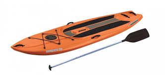 This is permanently mounted inside the boat or canoe and penetrates the hull to drive a prop shaft. Sun Dolphin Seaquest 10 Review Gearlab