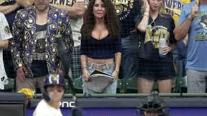 Who is Front Row Amy, the Brewers fan behind home plate for World Series?