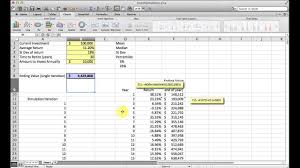 The simulation is based on the random walks that photons make as they travel through tissue. Basic Monte Carlo Simulation Of A Stock Portfolio In Excel Youtube