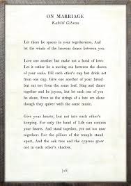 On Marriage Poetry Collection Mit Bildern Khalil Gibran Zitate Lieblingszitate Weisheiten