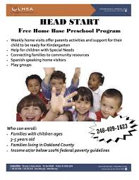 Olhsa Is Now Offering Home Base Head Start Services Which Will Serve All Of Oakland County For 36 Famil Preschool Programs How To Speak Spanish Parent Activity