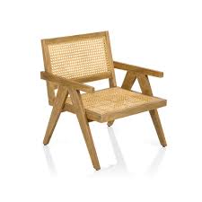 A Contemporary Teak And Wicker Outdoor Occasional Chair Lounge Chair Outdoor Chair Outdoor Chairs