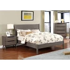 Set including queen bed, 2*night stand, chest, and dresser. Carson Carrington Bodo Grey 3 Piece Mid Century Modern Bedroom Set Overstock 21895338