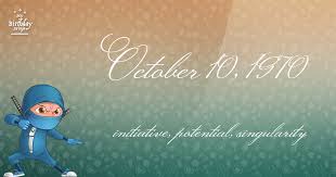19 Fun Birthday Facts About October 10 1970 You Must Know Who Shares My Birthday Its My Birthday Birthday Fun