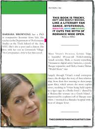 The Correspondence Artist by Barbara Browning