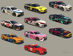 The nascar cup series is the top racing series of the national association for stock car auto racing. 2020 F1 Liveries Done For Nascar Cup Cars Iracing