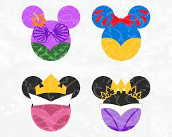 Free Free 160 Disney Princess Mickey Ears Svg SVG PNG EPS DXF File