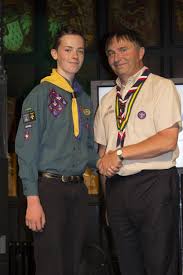 Staindrop Cubs and Scouts receive awards from Lord Lieutenant of Durham