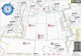 2019 Updated North Atlantic Plotting Chart International