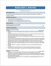 accounts payable supervisor resume