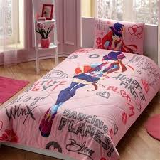 Tac Winx Holiday Bloom Yatak Ortusu Seti Yatak Yatak Ortusu Tac