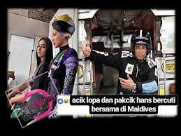 When asked to share some cute anecdotes about neelofa in conjunction with her final episode on meletop, datuk hans said, for me, neelofa has done so much wonderful things in. Mana Gambar Dengan Hans Percutian Neelofa Di Maldives Ditemani Datuk Hans Isaac Youtube