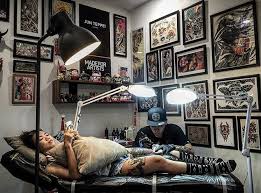 Have Fun With My Girl Sammie Tran Estudio De Tatuagem Desenho De Arquitetura Interior Loja De Tatuagem