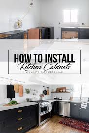 There are several things to consider when you want to replace or paint cabinets. How To Install Kitchen Cabinets Yourself Cherished Bliss