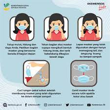 Berikut panduan cara menggunakan masker yang tepat : Yuk Pahami Cara Memakai Masker Yang Benar Kementerian Sosial Republik Indonesia
